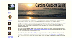 Desktop Screenshot of carolinaoutdoorsguide.com